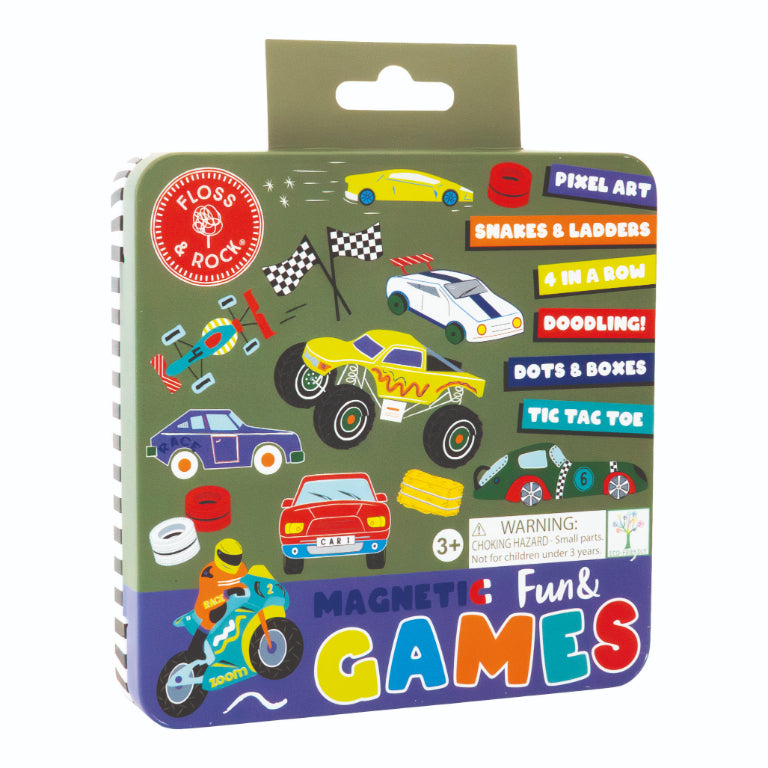 Conjunto 6 Jogos Magnéticos Cars