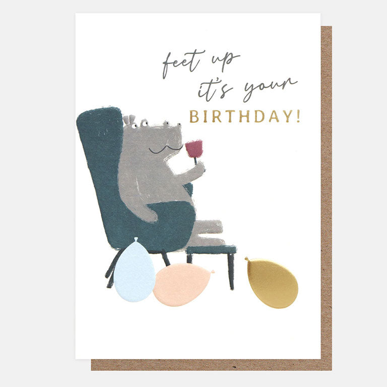 Postal Feet Up, It's Your Birthday!