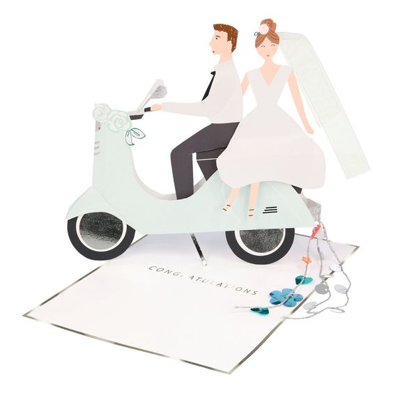 Postal Scooter Wedding