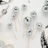 Disco Ball Cake Toppers