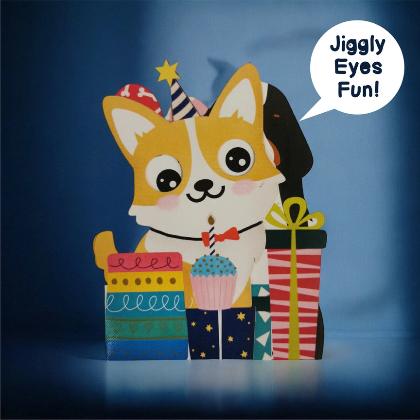 Postal Happy Birthday Cão