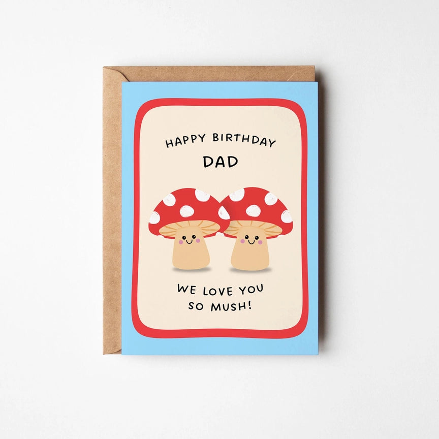 Postal Happy Birthday Dad