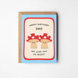 Postal Happy Birthday Dad