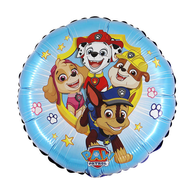 Balão Foil Patrulha Pata Happy Birthday