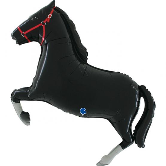 Balão Foil Cavalo Preto