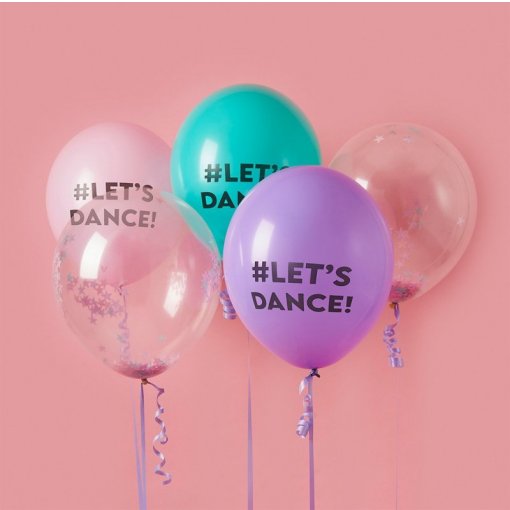 Let's Dance Party Balloons