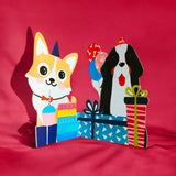 Postal Happy Birthday Cão