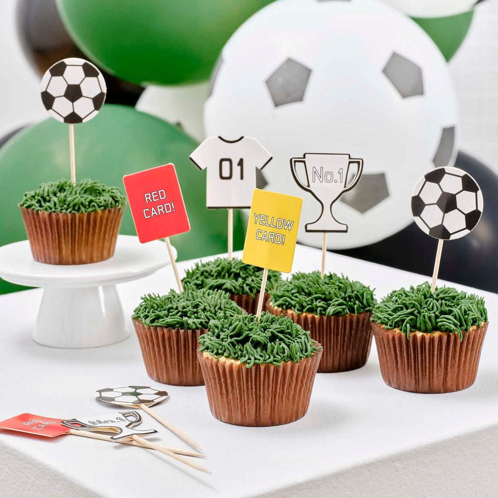 Topos de Cupcake Futebol