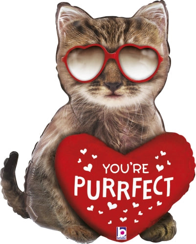 Balão Foil "You're Purrfect"