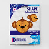 Balão Foil Macaco 3D