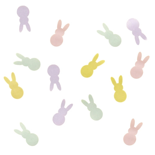 Confettis Coelhos Pastel