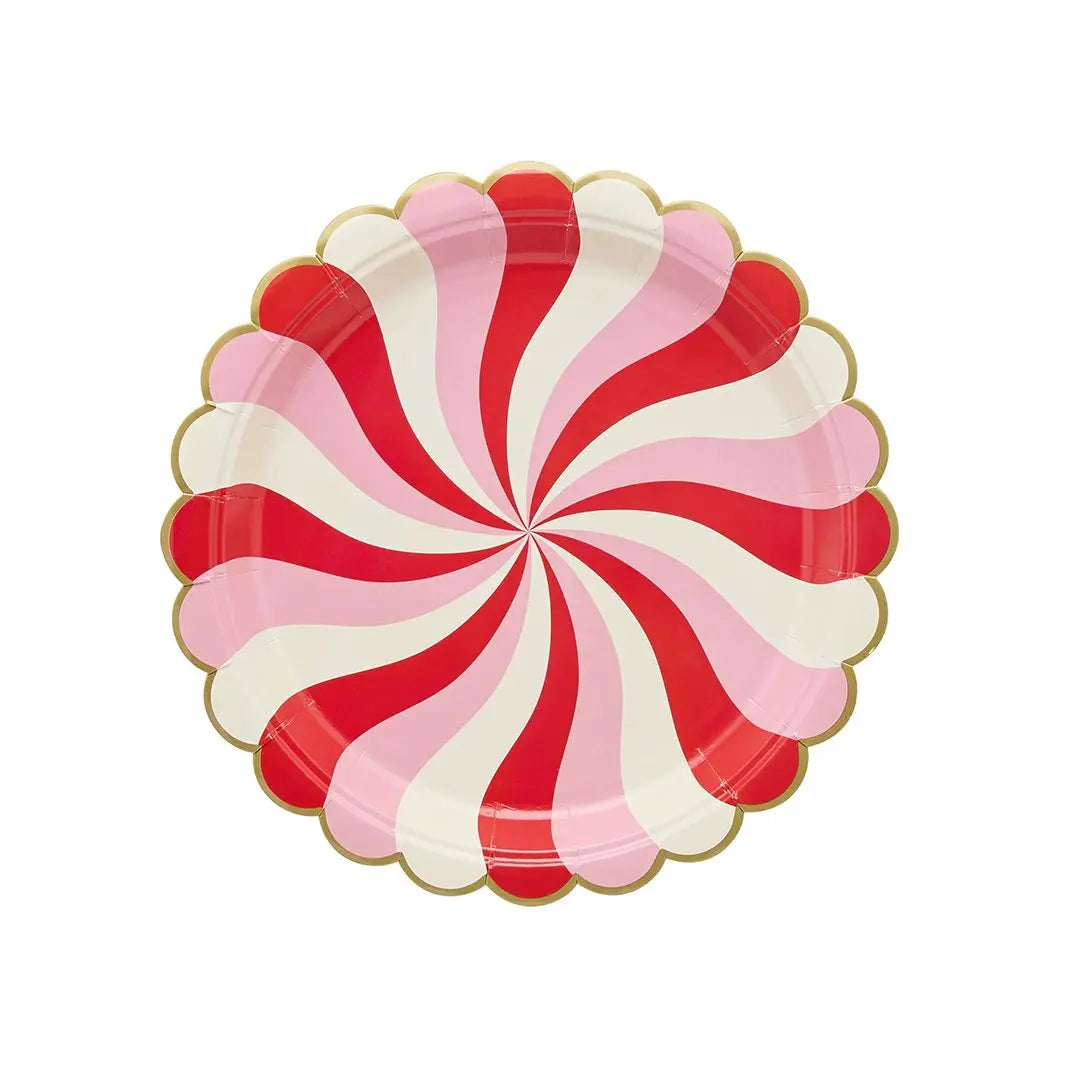 Pratos Candy Swirl