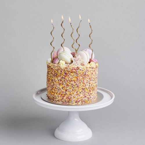 Velas Curly Douradas