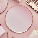 Pratos Rose Gold Ombre