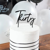Topper Preto "Thirty"