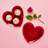 Pratos Coração Vermelho