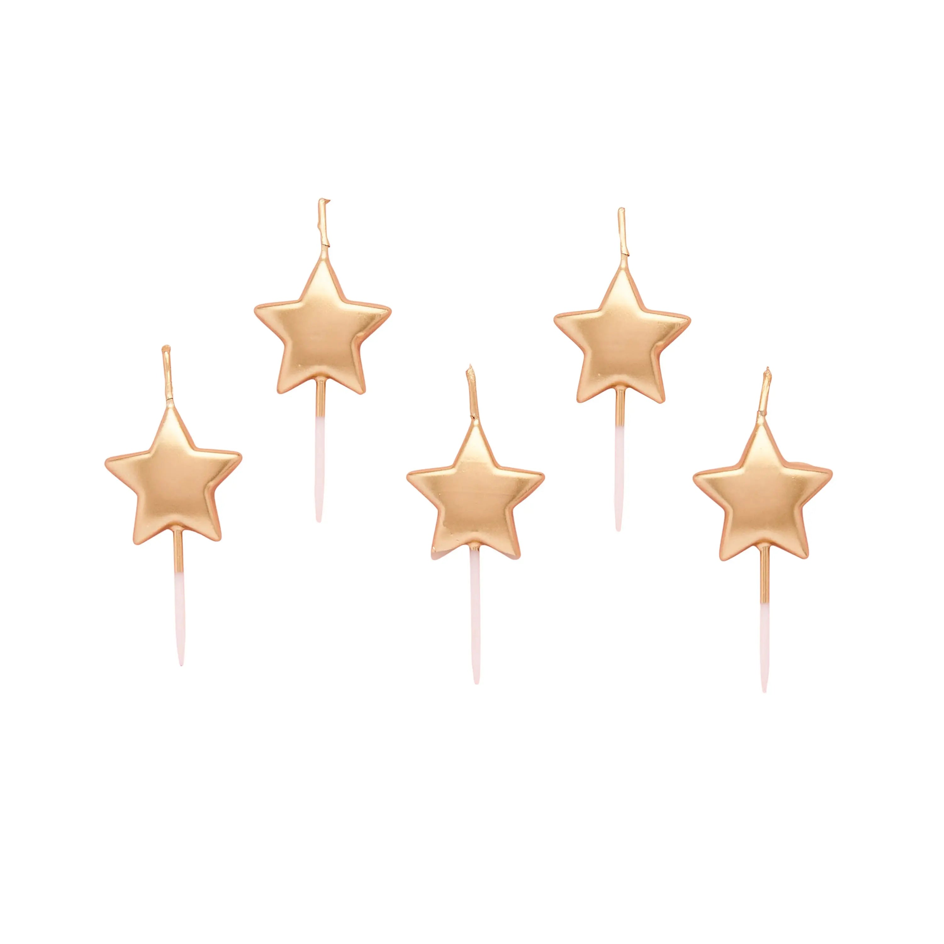 Velas Estrelas Douradas