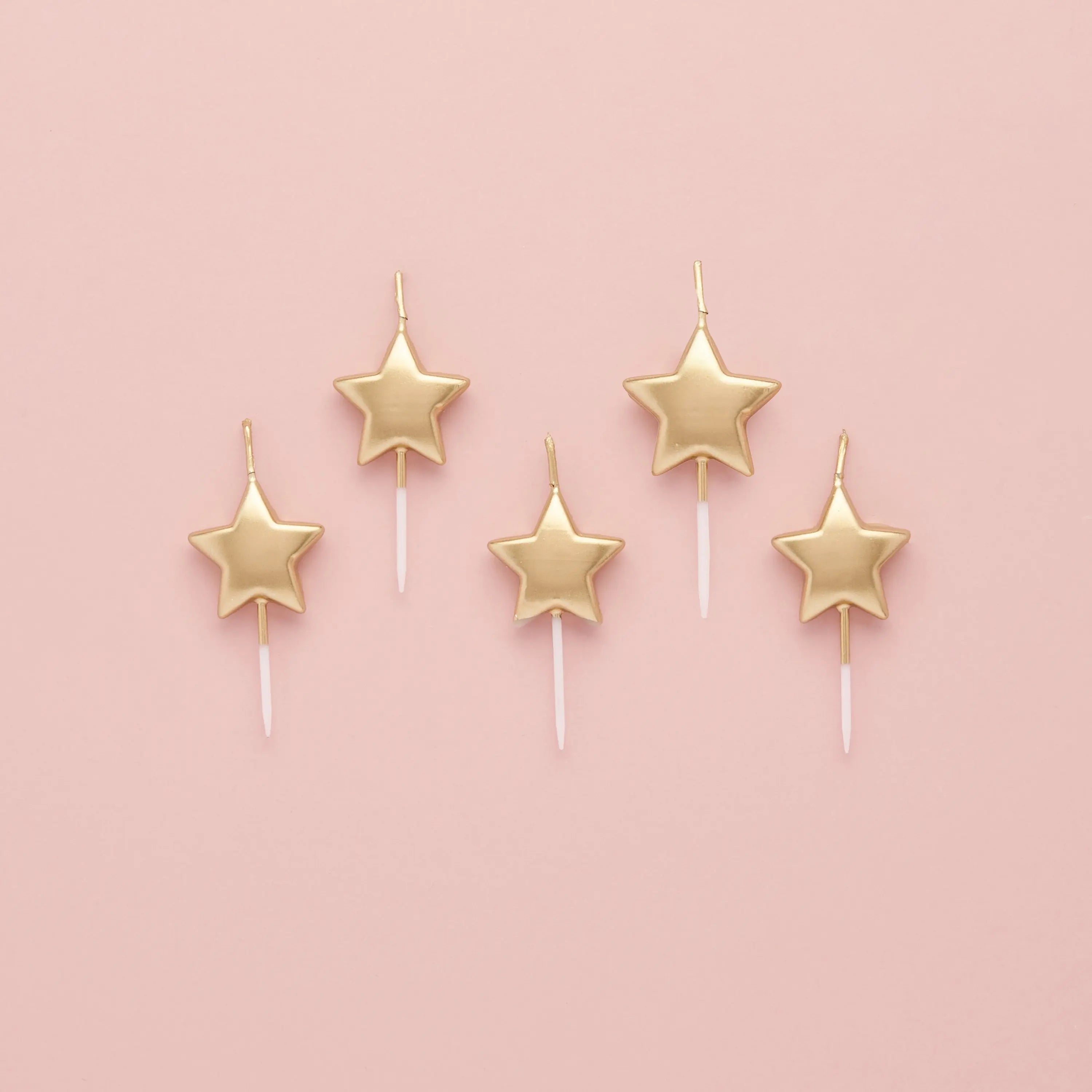 Velas Estrelas Douradas