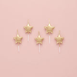 Velas Estrelas Douradas