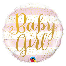 It's a Girl Foil Balloon