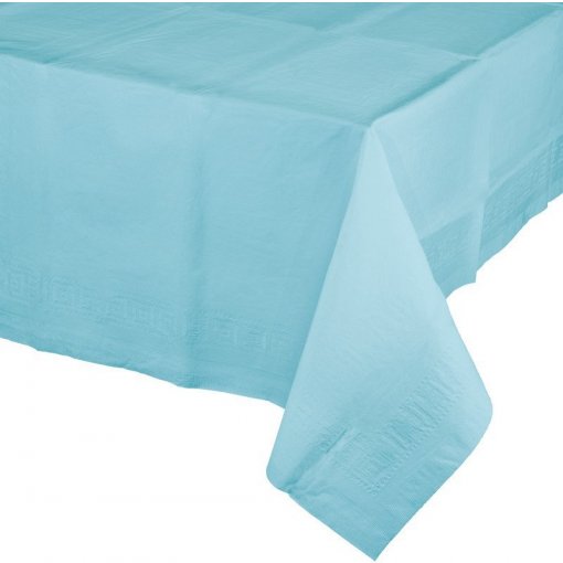 Light Blue Tablecloth