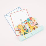 Postal Animal Parade Concertina
