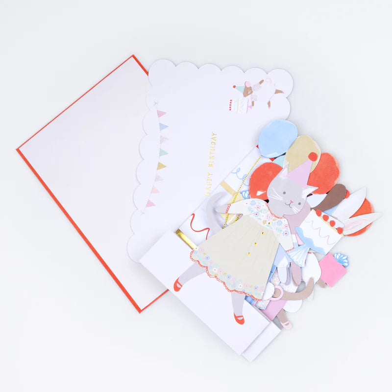 Postal Animal Friends Concertina