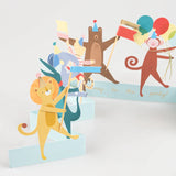 Postal Animal Parade Concertina