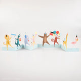 Postal Animal Parade Concertina