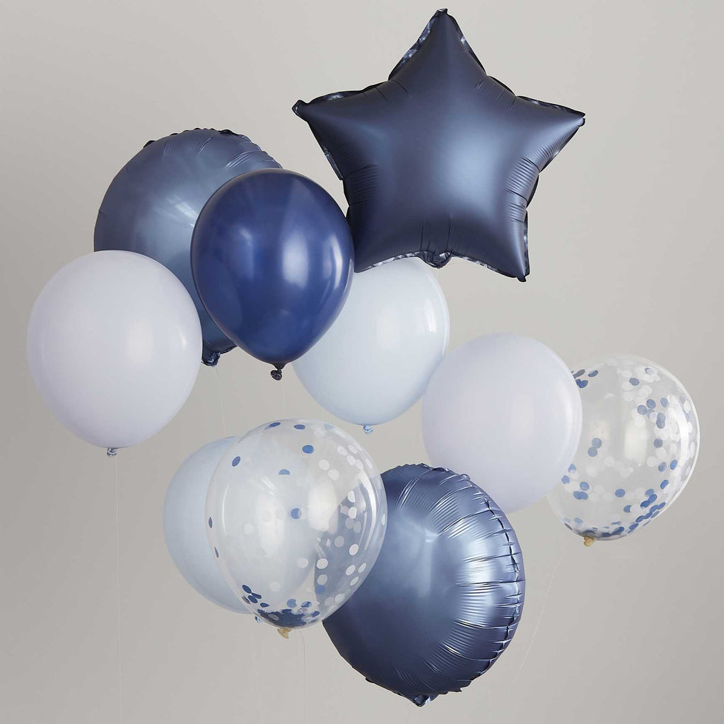 Mix Balões Azul Navy
