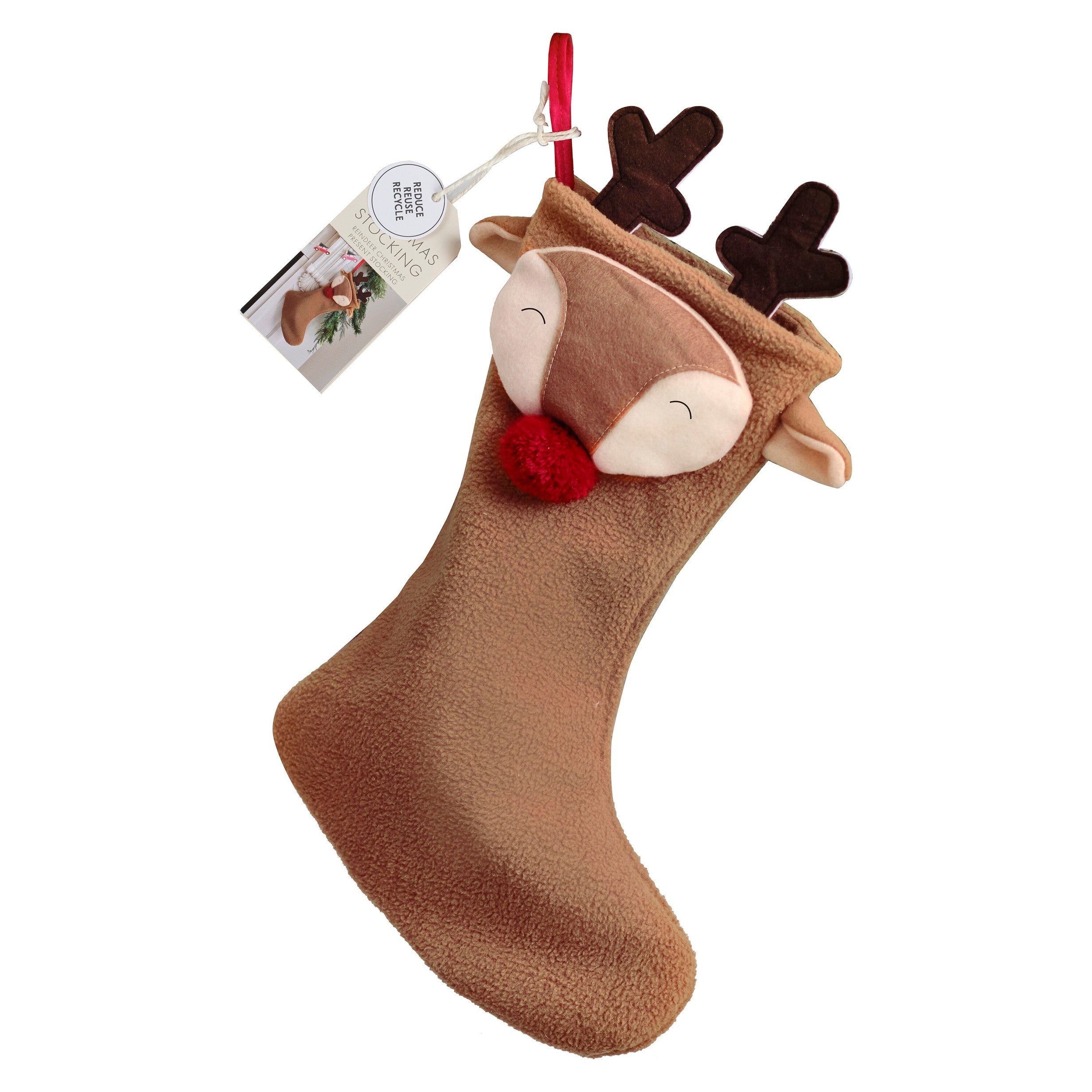 Reindeer Christmas Boot