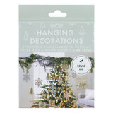 Decorações Suspensas de Natal Brancas