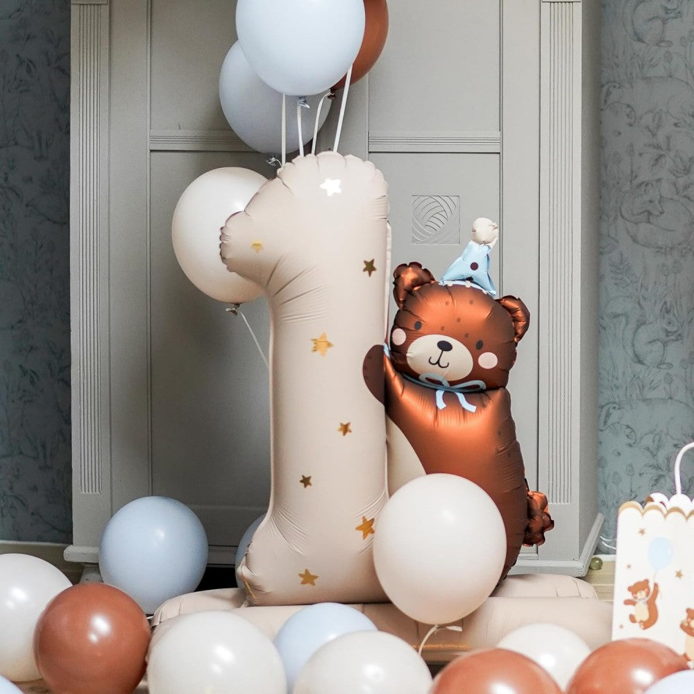 Balão Foil Teddy Bear 1 Ano