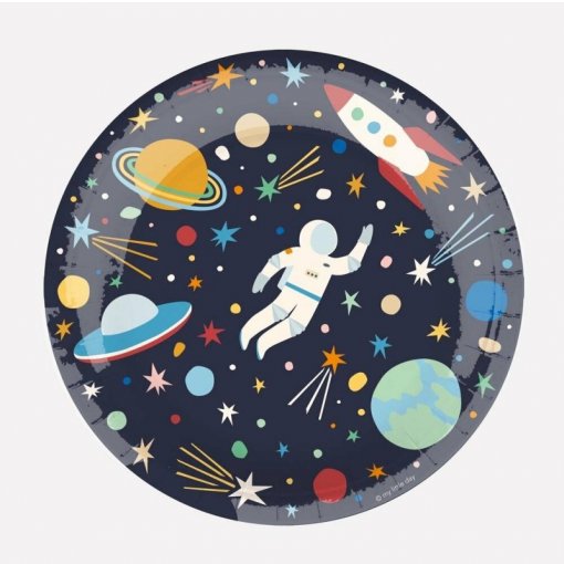 Pratos Astro Espaço