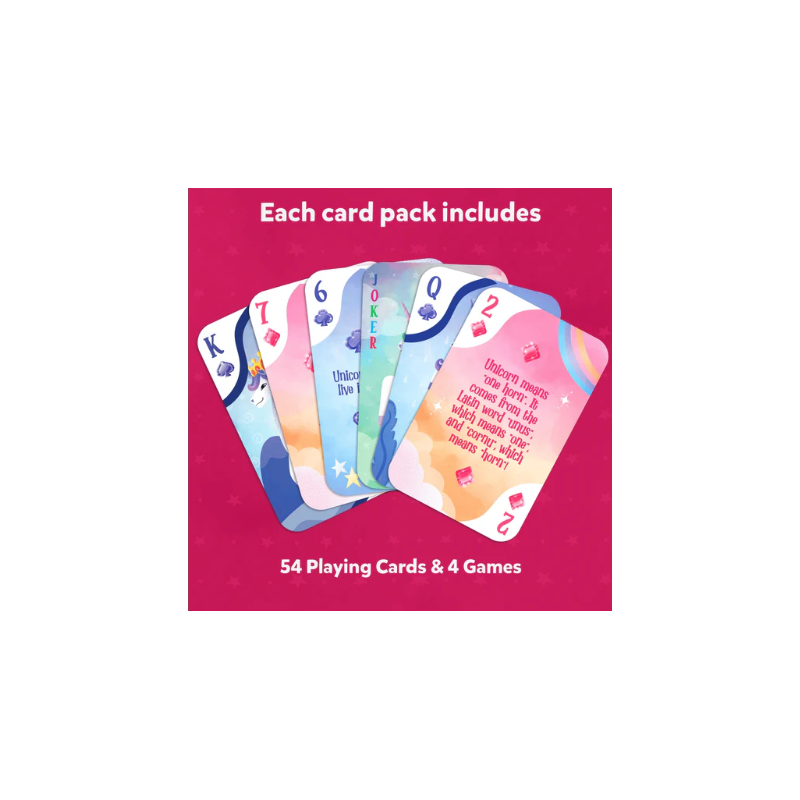 Baralho de Cartas Unicórnio