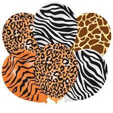 Balões Latex Animal Print