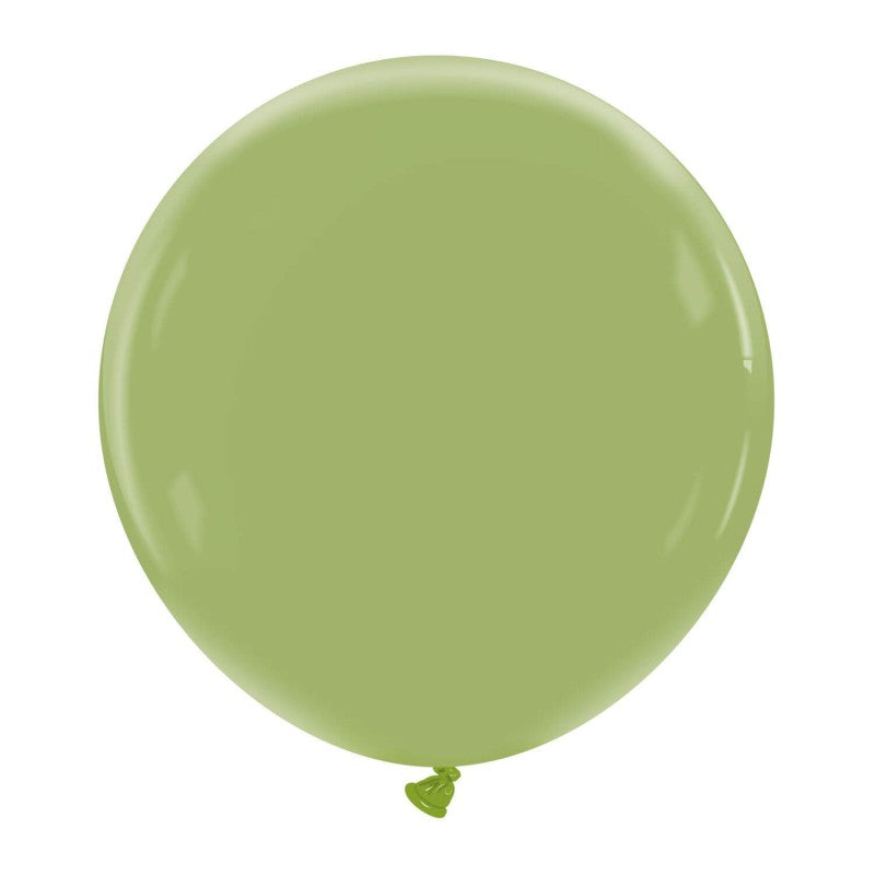 Balão Latex Verde Oliva 60cm