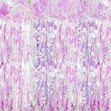 Cortina Foil Decorativa Iridiscente