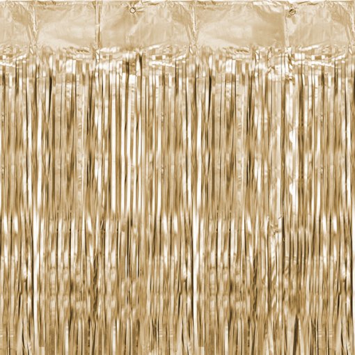 Silver Decorative Foil Curtain