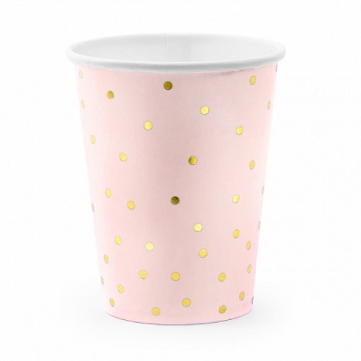 Pastel Pink Tall Cups
