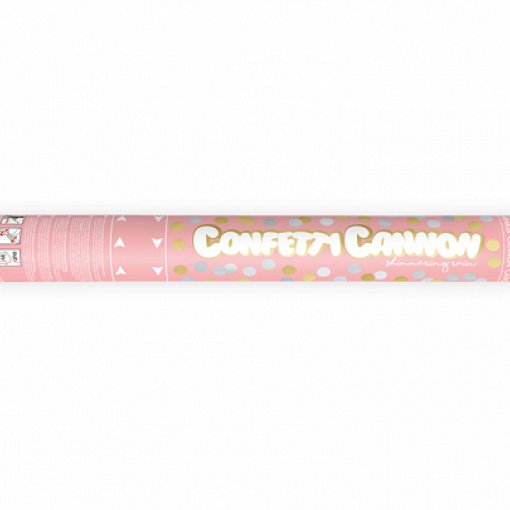 Canhão Confettis Pastel 40cm