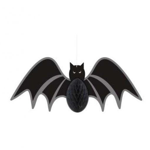 Decoração de Papel Pendente Morcego Halloween