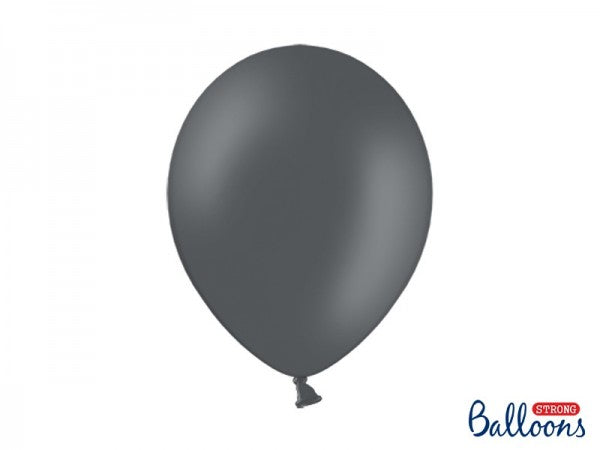 Dark Gray Latex Balloon