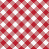 Red Striped Napkins