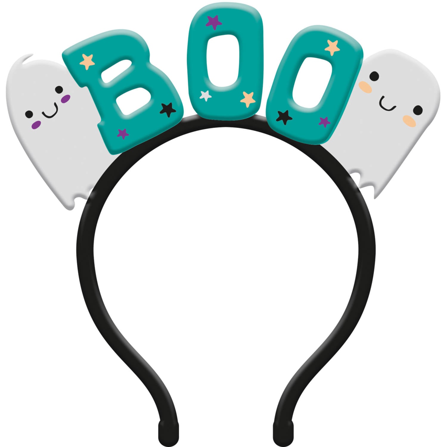 Boo Halloween Ghost Tiara