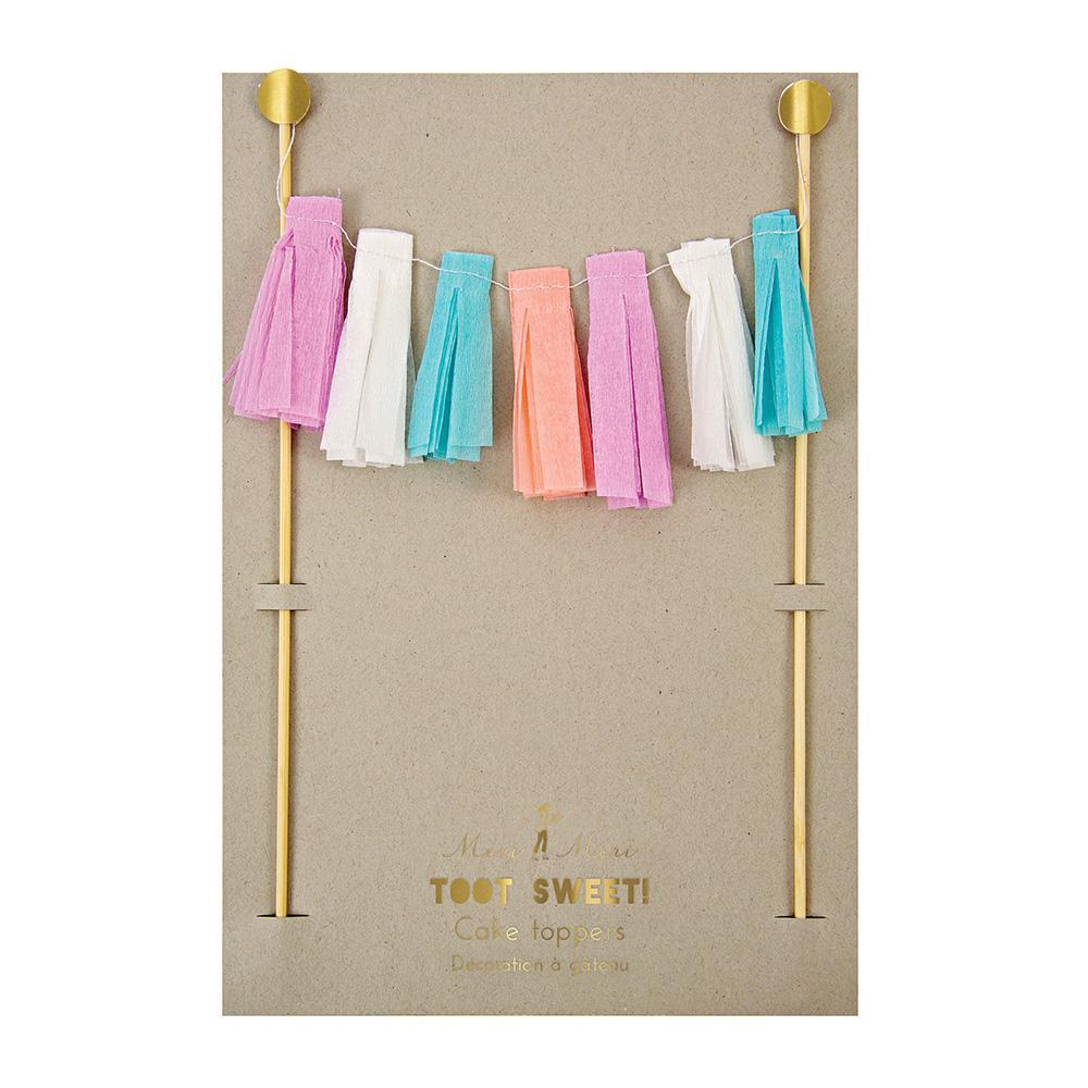 Topo de Bolo Tassels