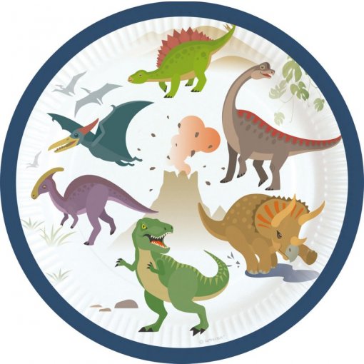 Pratos Dinossauros (pequenos)
