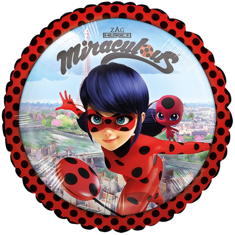 Balão Foil Ladybug Miraculous