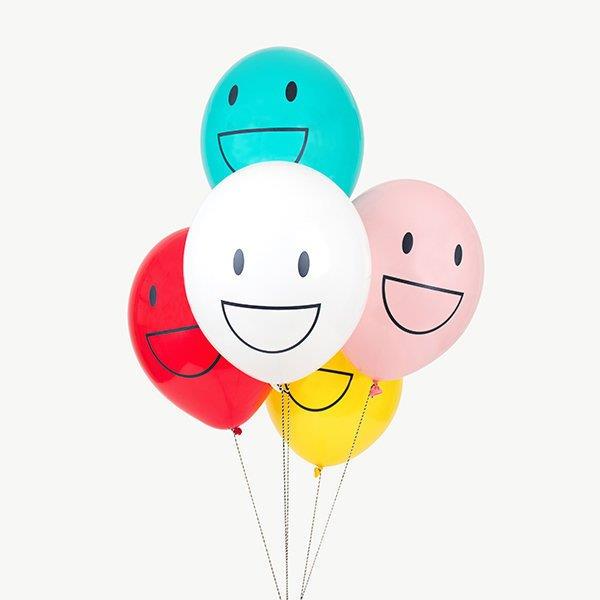 Balões Latex Happy Face