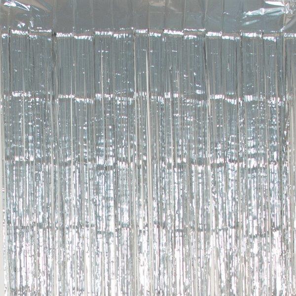 Silver Decorative Foil Curtain